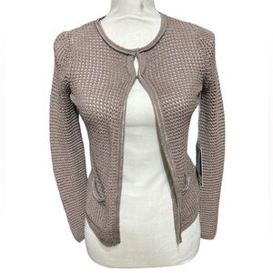 Jennifer Lopez Open Front Cardigan